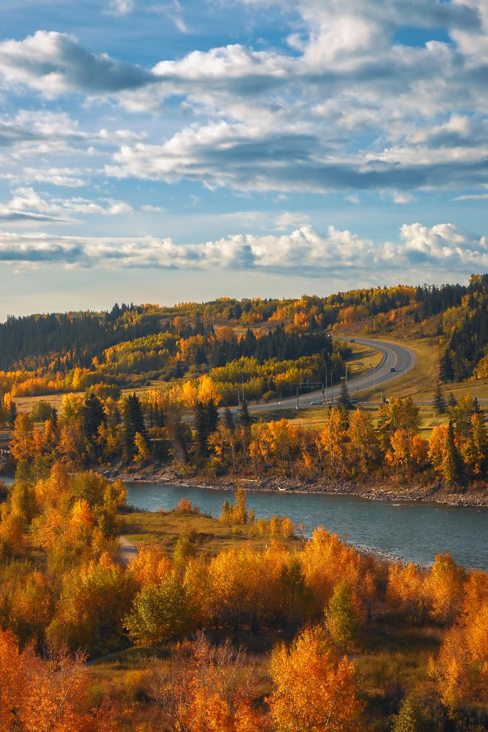 Fall River Valley In Cochrane