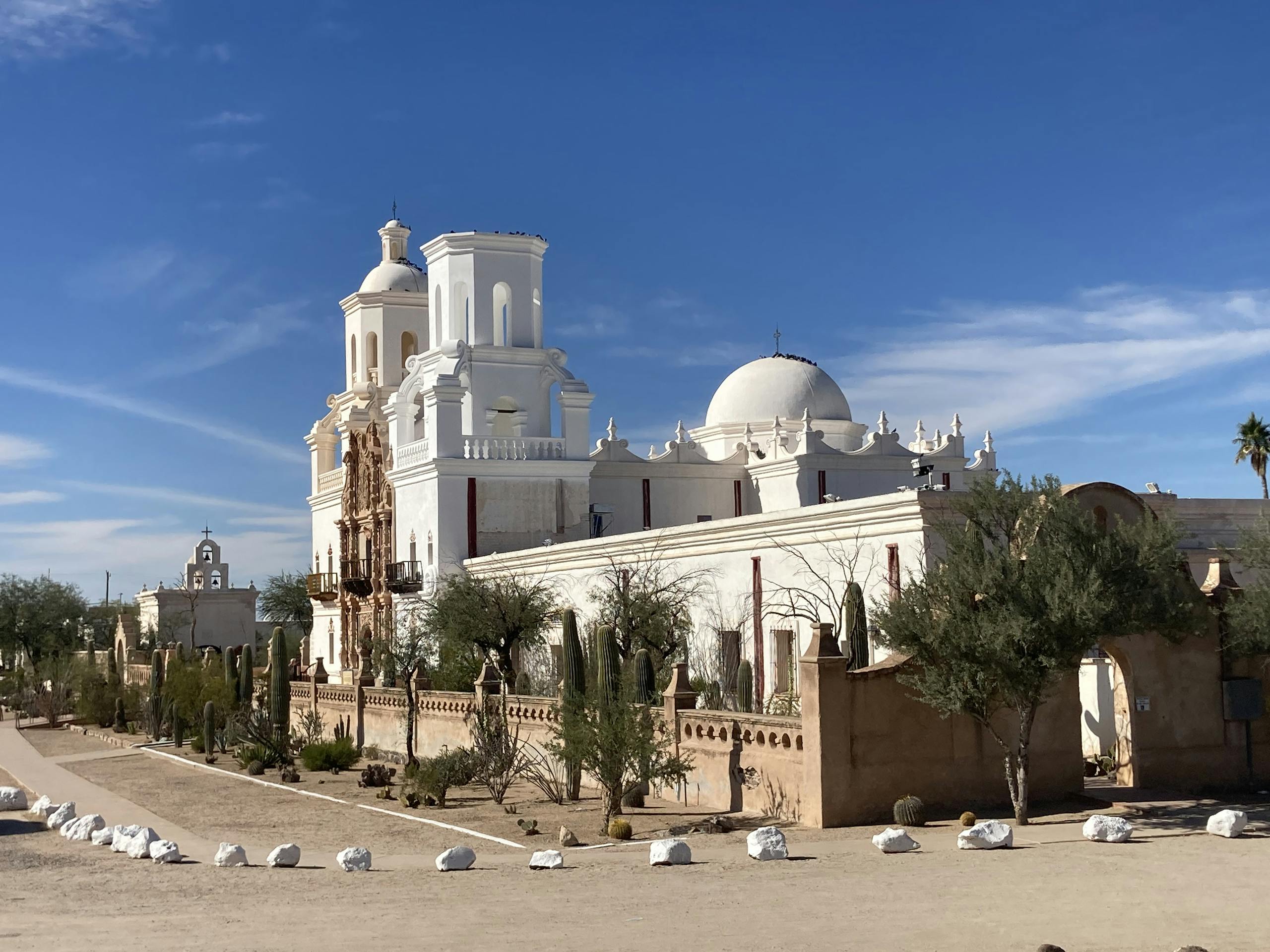 Mission San Xavier del Bac inTucson, Arizona, USA