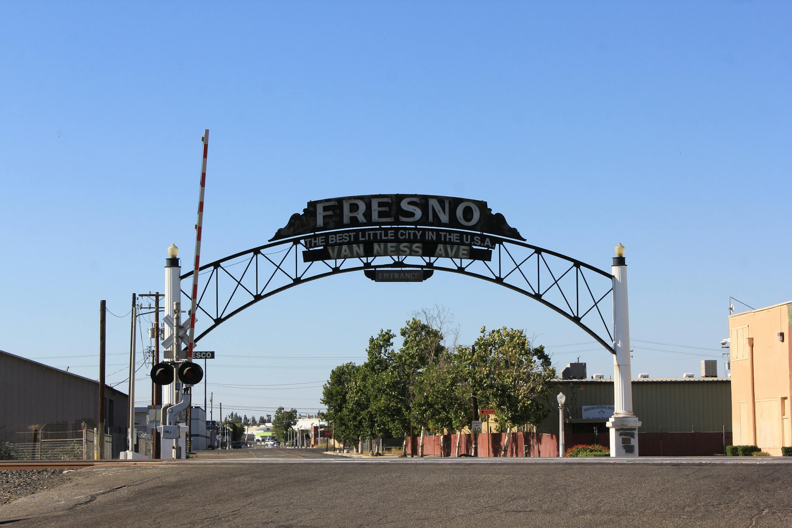 The Fresno Tollgate, California, USA