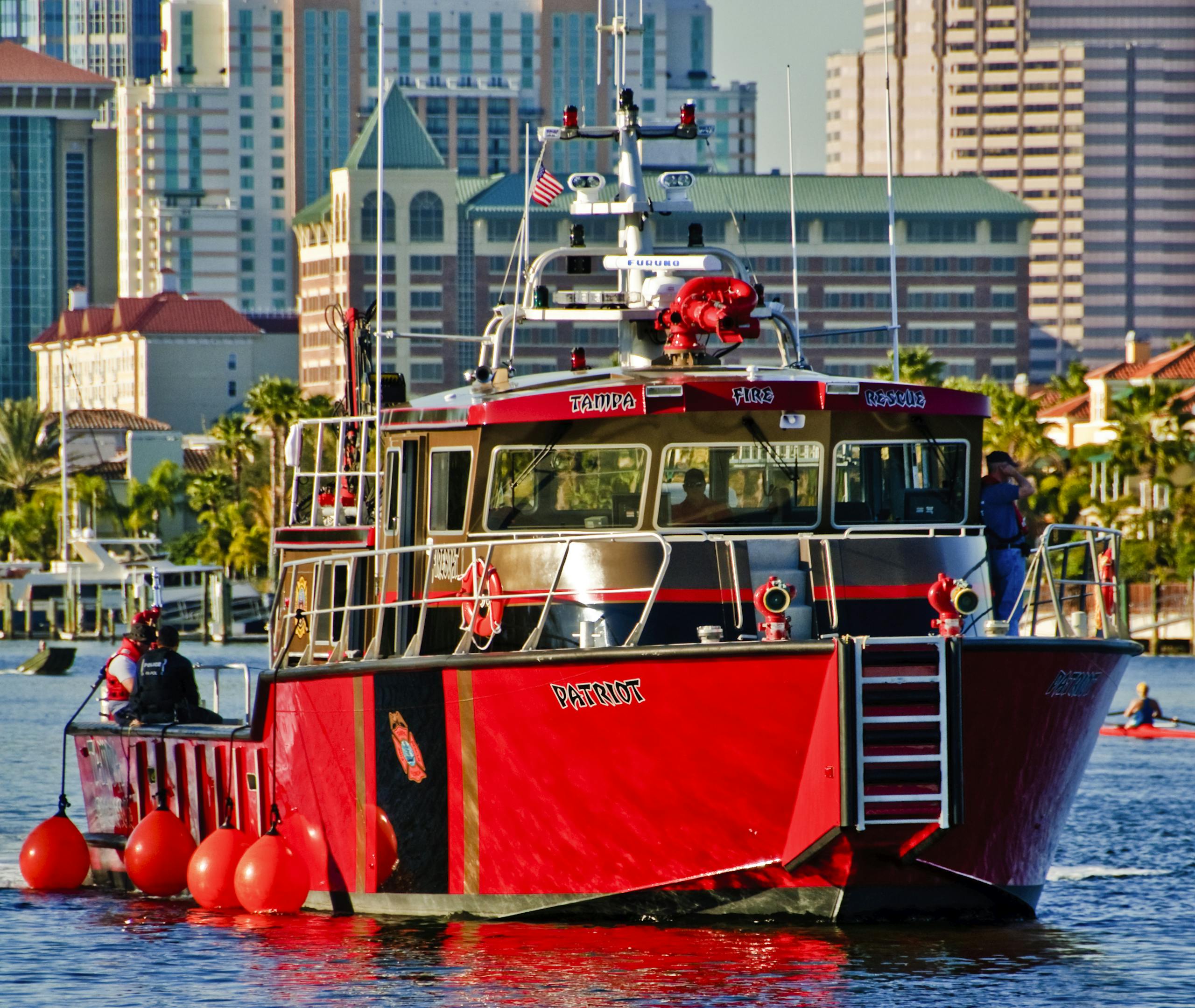 Tampa Fire Department Boat Patriot